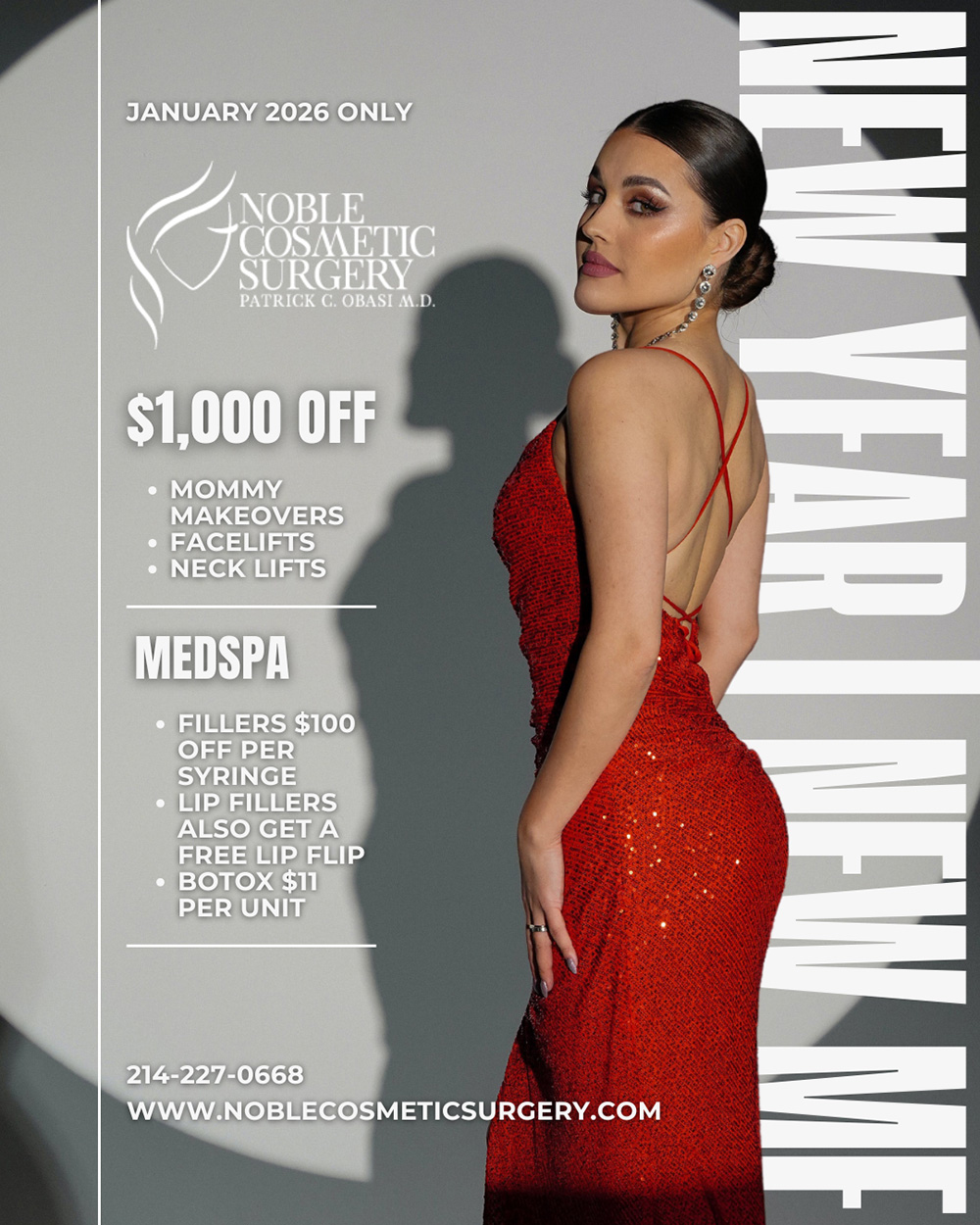 January Monthly Specials