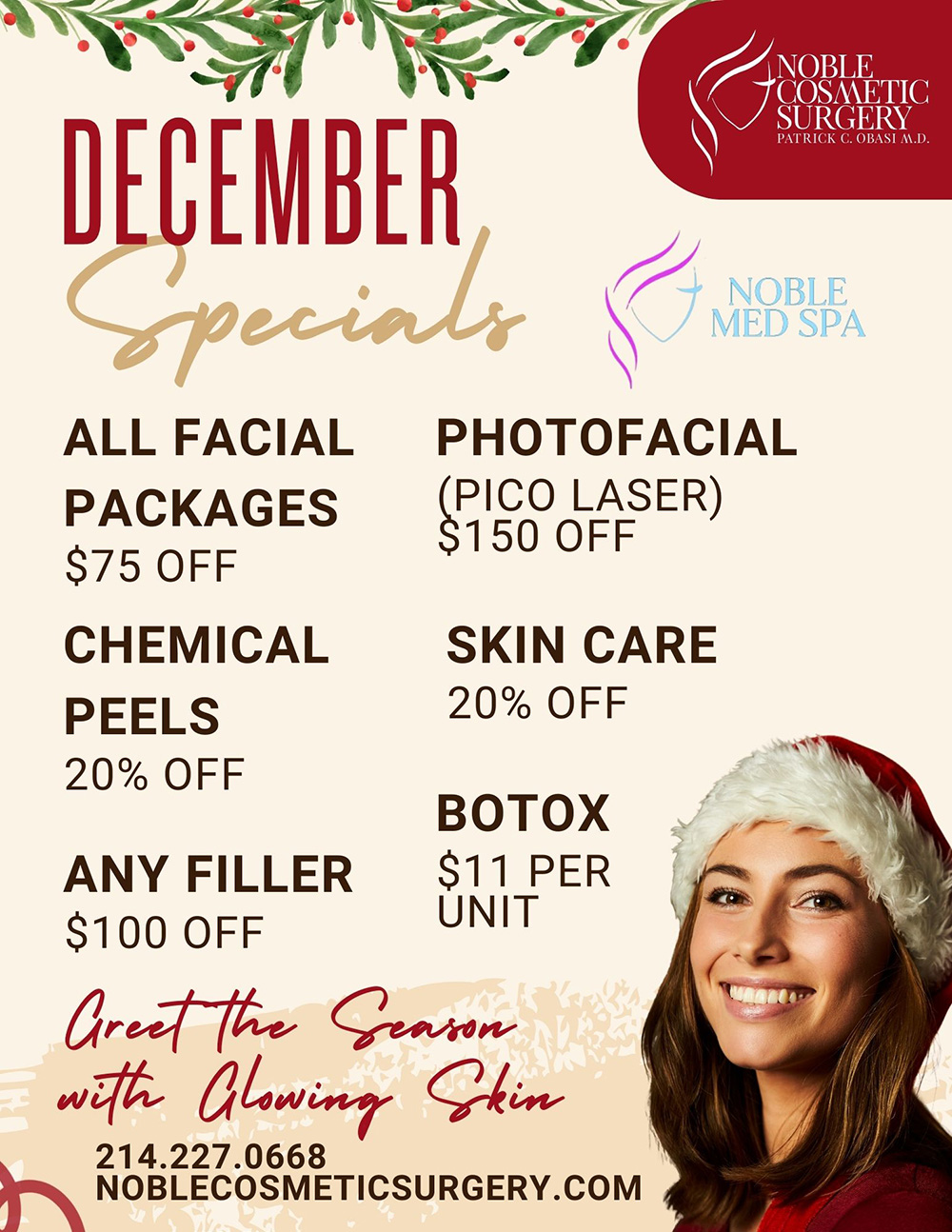 December Medspa Specials